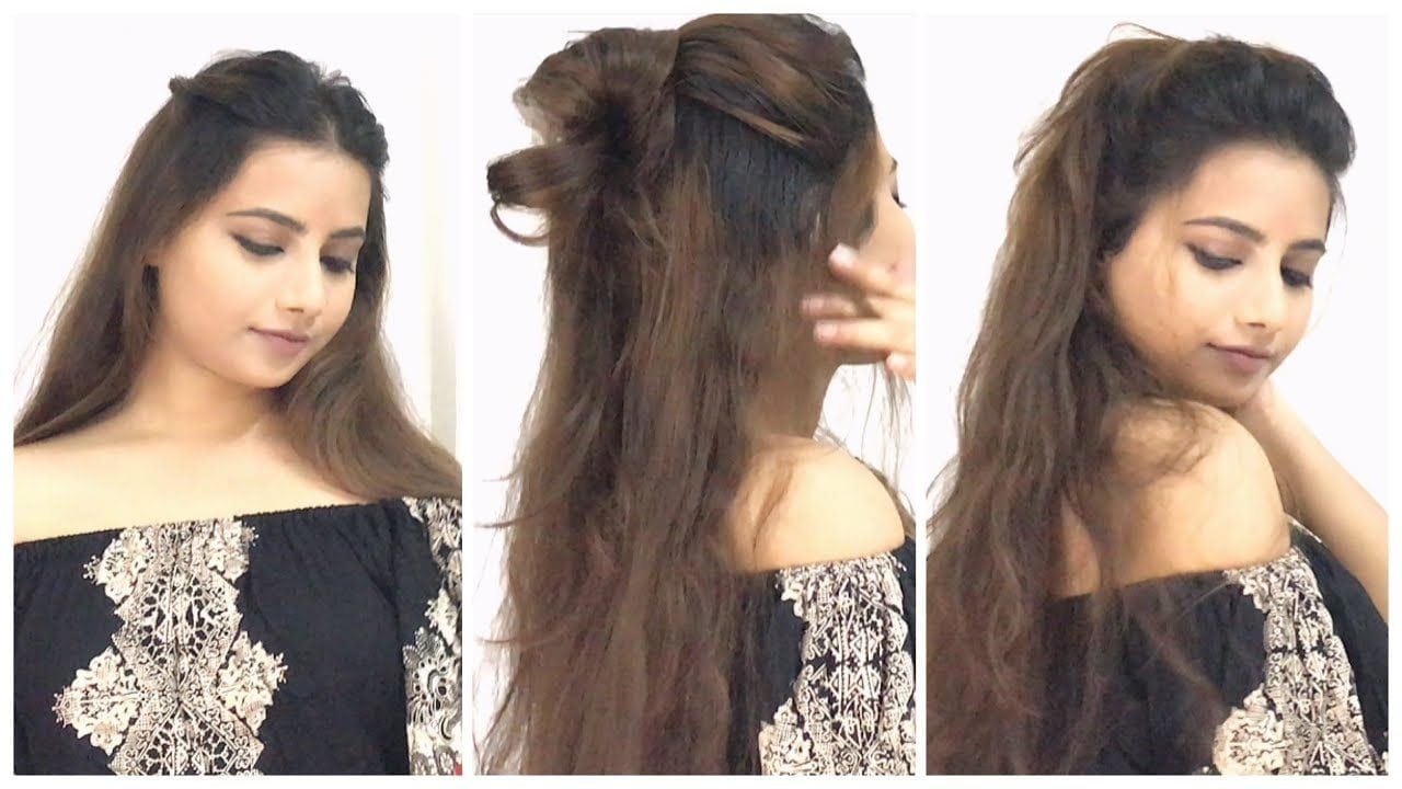 How to do Hairstyle in just 2 Minutes - The Polka Dot Daisy